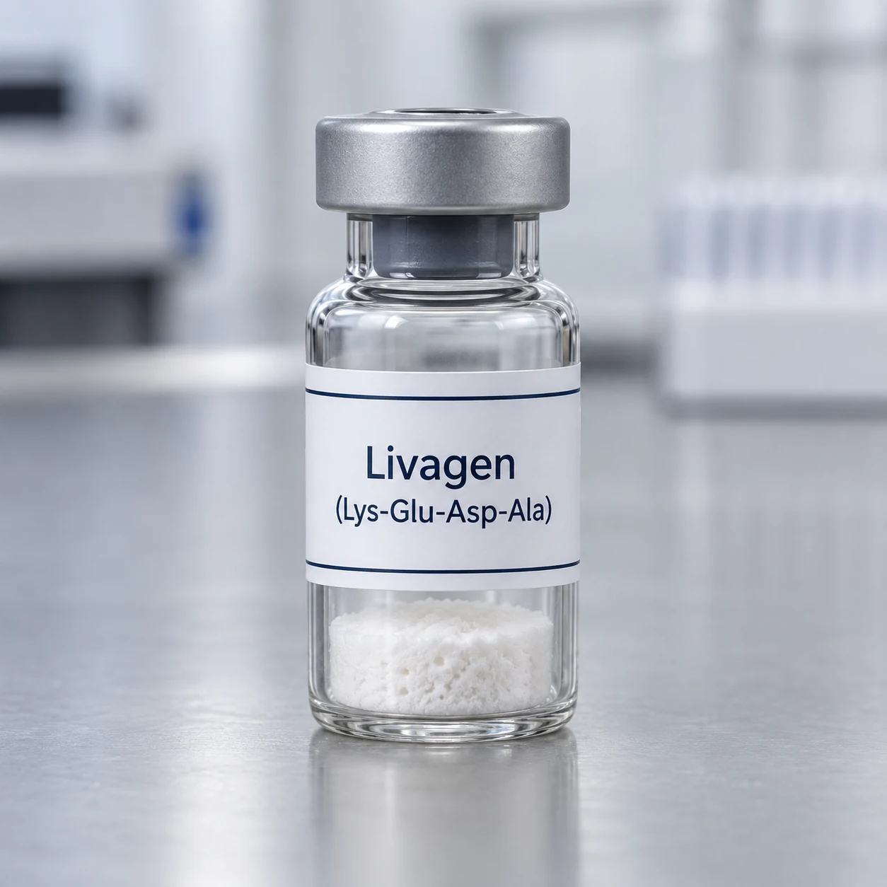 Livagen(Lys-Glu-Asp-Ala) — product presentation