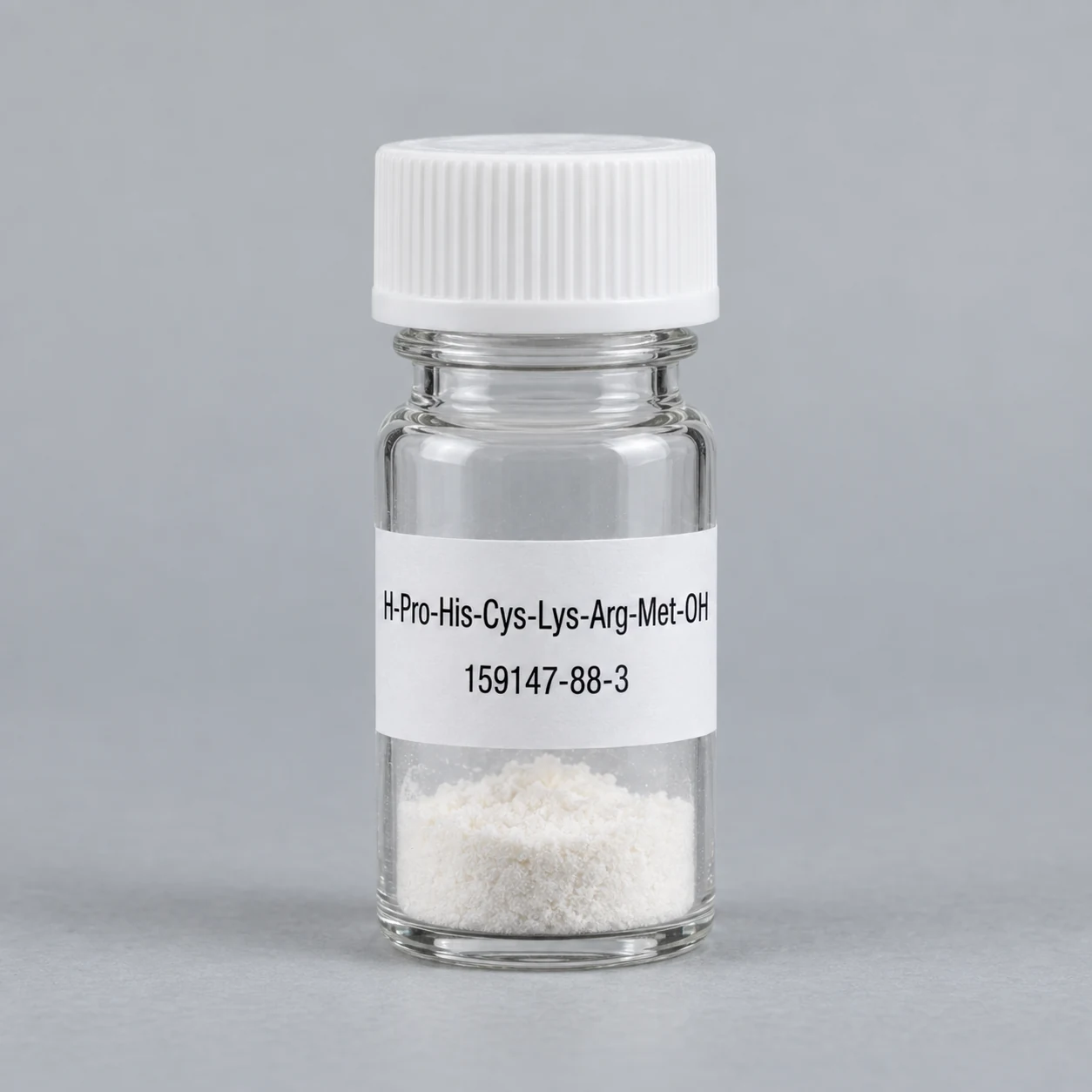 H-Pro-His-Cys-Lys-Arg-Met-OH — product presentation